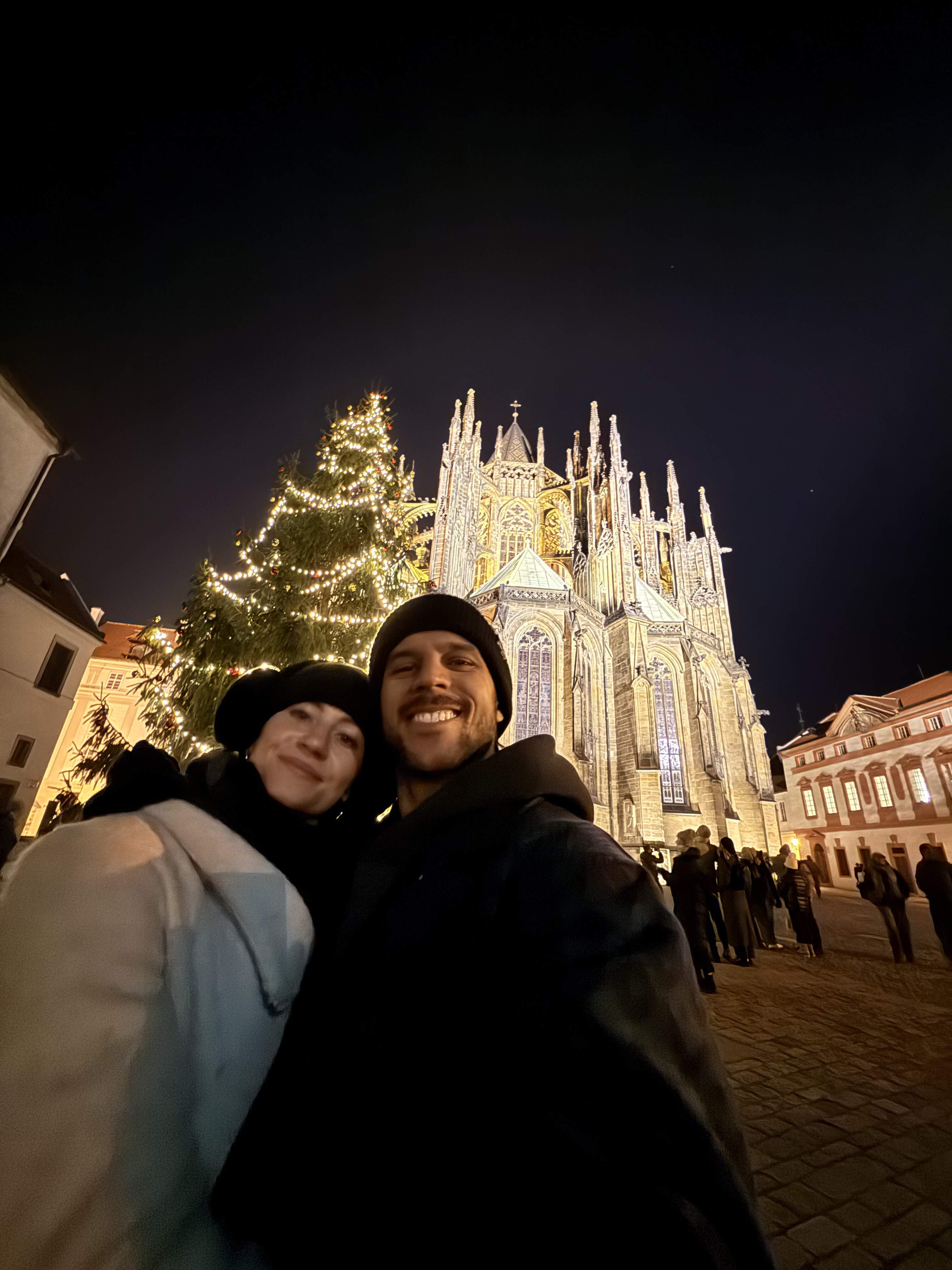 Steph and Andrew in Prague